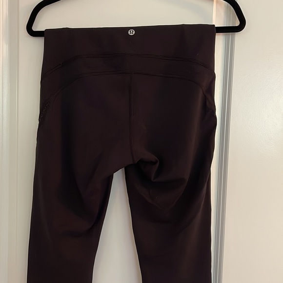 Lululemon mesh insert black leggings - Picture 3 of 5